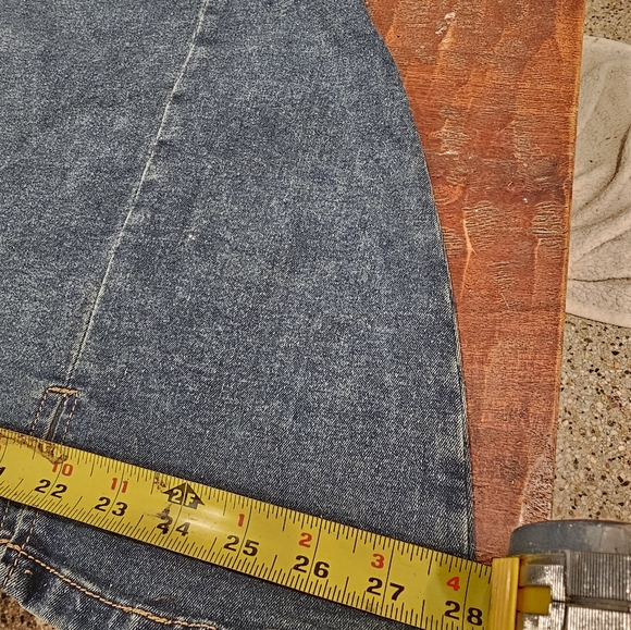 Stretchy Denim Kitty Cat Skirt - Picture 6 of 7